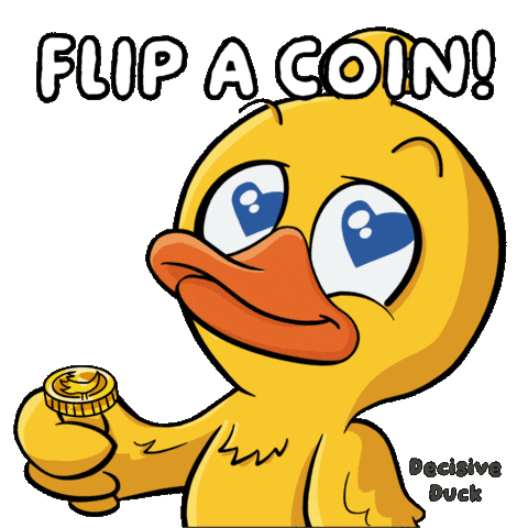 Duck Flip Sticker by VeeFriends