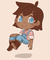 captainturnip cute chibi indiegame original character GIF