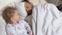 Little Girl Insists That her Daddy Wakes Up