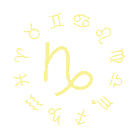 Capricorn Sign Sticker