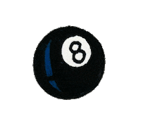 8-Ball Divination Sticker by By Sauts // Alex Sautter
