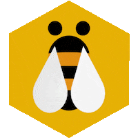 Animation Bee Sticker by Formlotse