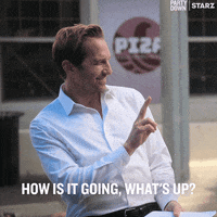 Whats Up Hello GIF by Party Down
