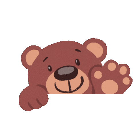 Jessitsoi giphyupload happy yay bear Sticker
