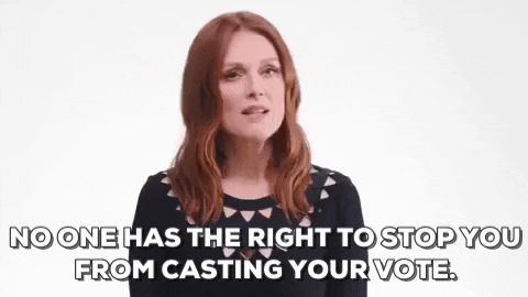 Voting Julianne Moore GIF by Election 2016