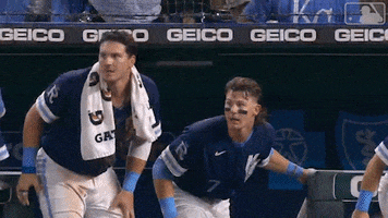 Happy Lets Go GIF by Kansas City Royals