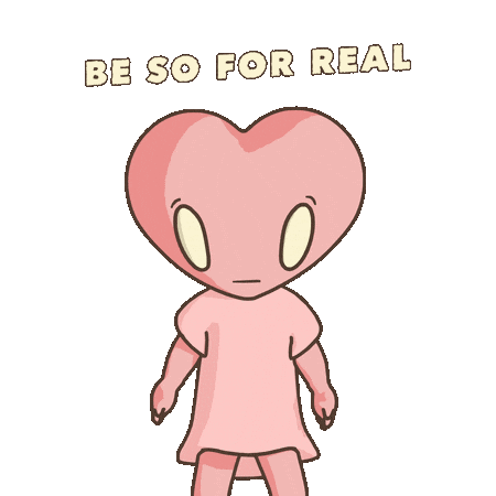 Be Fr Wow Sticker by LT3 Creations