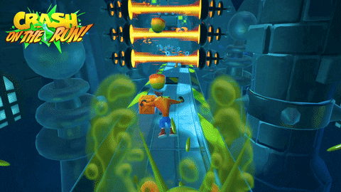 Jumping Crash Bandicoot GIF by King