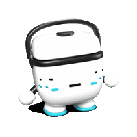 Bored Hurry Up Sticker by Rice Robot