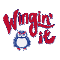 Golf Cart Winging It Sticker by Florida Atlantic University