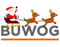 Buwog Christmas Sticker by Buwog