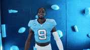 Lets Go Football GIF by UNC Tar Heels