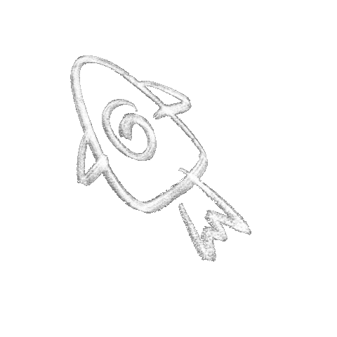 littlemoonshowcase space spaceship ur holdmuhely Sticker