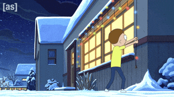 Rick And Morty Christmas GIF by Adult Swim