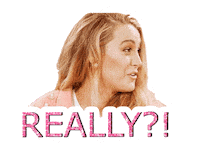 For Real Wow Sticker by Blake Lively Fan