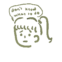 Confused Mood Sticker