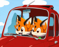 Car Driving GIF by Foxy