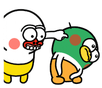 Disappointed Oh Dear Sticker by kwaesam