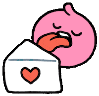 mrlovenstein love tongue letter emotions Sticker