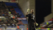 ali al habsi fist pump GIF by Wigan Athletic
