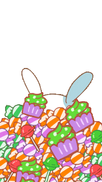 Happy Fun Sticker by Ai and Aiko