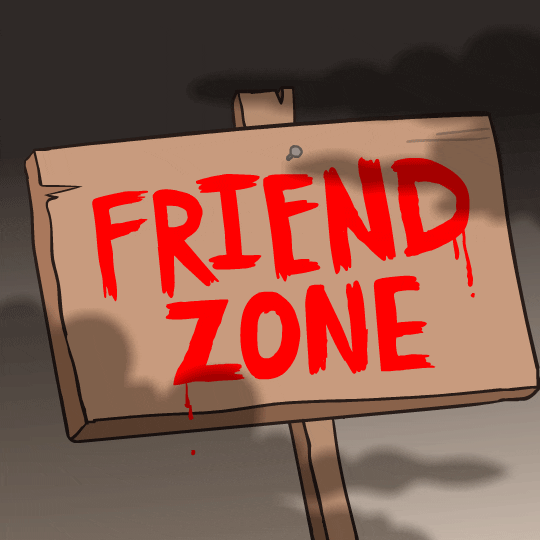 buzzfeedanimation giphyupload friendzone friend zone good advice cupcake GIF