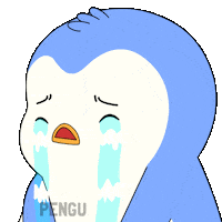 Sad Cry Sticker by Pudgy Penguins