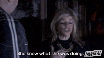 She Knew What She Was Doing