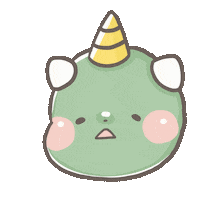 Tired Dragon Sticker