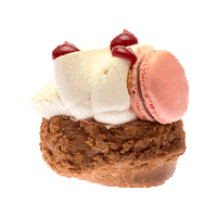 cream puff Sticker by BETA5 Chocolates