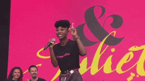 West End Live Hands Up GIF by Official London Theatre