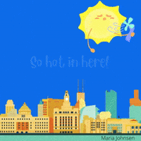 Sun Shine GIF by Maria Johnsen