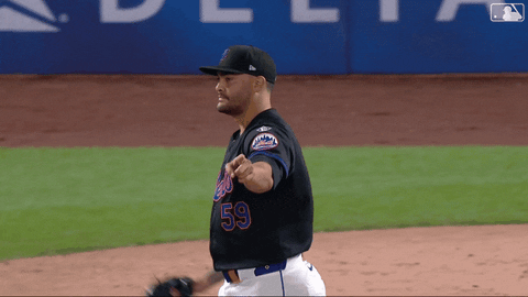 Celebration Baseball GIF by New York Mets