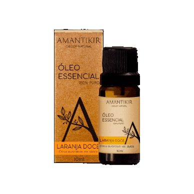 Essential Oil Orange Sticker by Amantikir
