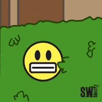 Awkward Hide GIF by Smiley