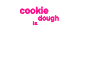 cookiedonyc cookiedough ediblecookiedough hellocookiedough cookiedonyc Sticker