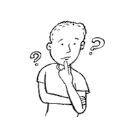 Confused Sticker by Listelik