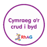 RhAG rhag rhieni dros addysg gymraeg parents for welsh medium education rhieni Sticker