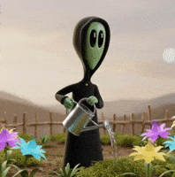 Water Grow GIF by Lonely Aliens