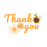 Summer Thank You Sticker by Beauty by Earth