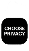 Privacy Sticker by Zoho