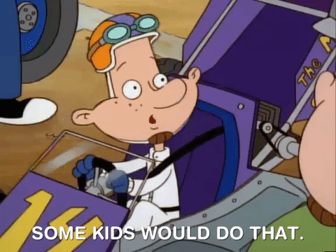 hey arnold nicksplat GIF