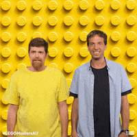 LEGOMastersAU lol laugh laughing australia GIF