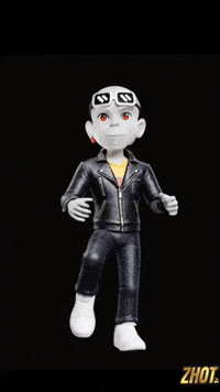 Happy 3D GIF by Zhot