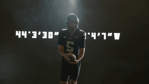 Oregon Football GIF by GoDucks