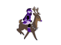 Christmas Knight Sticker