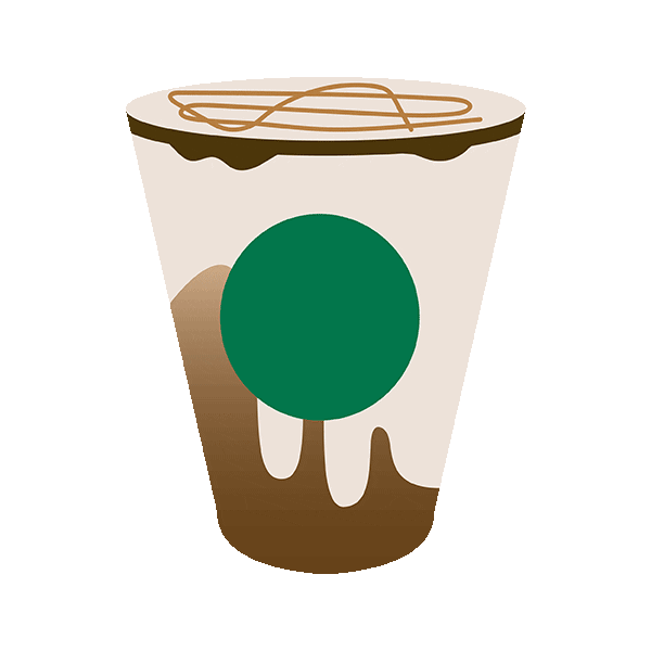 Cloud Sticker by Starbucks