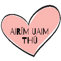 Miss You Gaeilge Sticker by Irish Glow