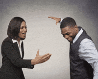 Man Woman Dab GIF