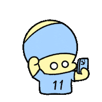 kkabuktoon happy 신나 축구 kleague Sticker